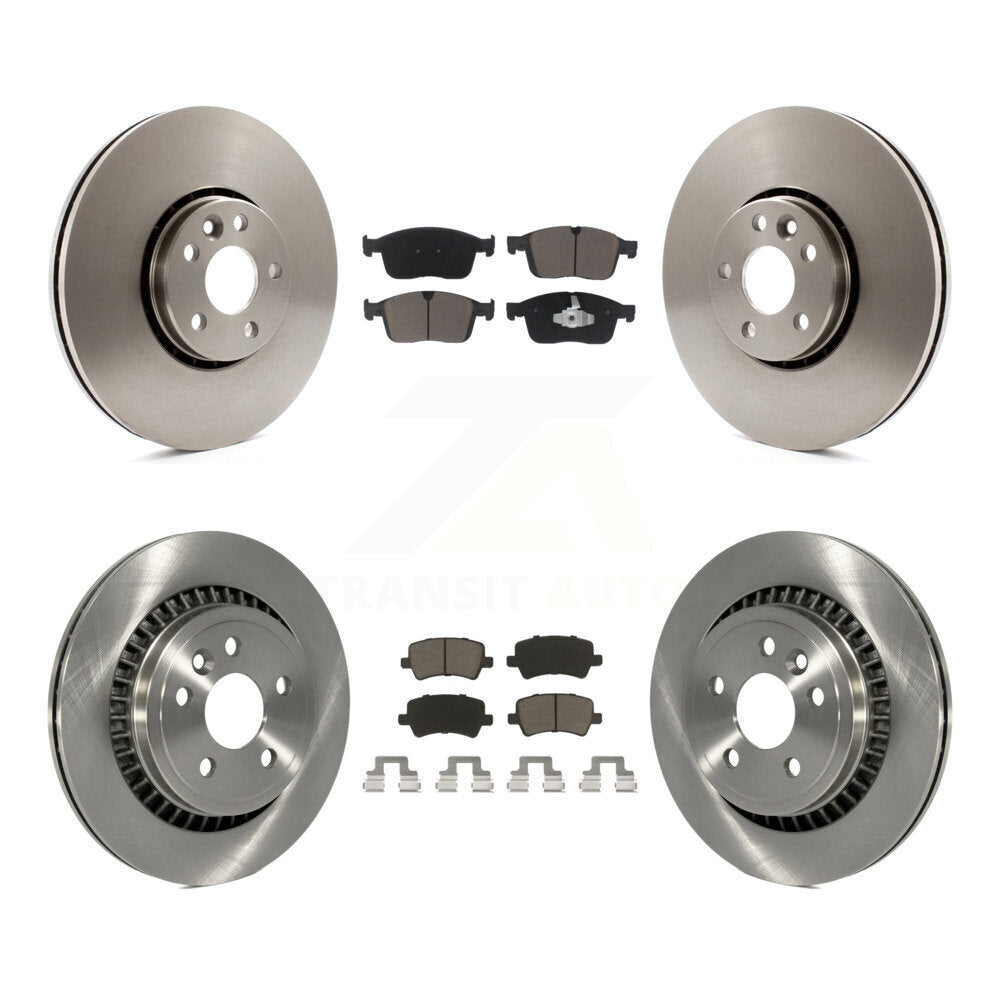 [Avant et Arrière] Disque et plaquette de frein pour 17 Volvo XC60 With 328mm Diameter Rotor K8C-103170