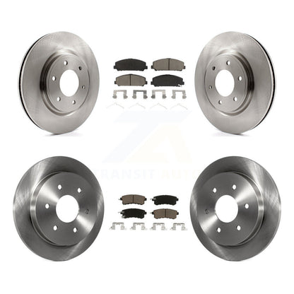 [Avant et Arrière] Disque et plaquette de frein pour 2017-2019 Nissan Armada With Solid Rotor K8C-103175