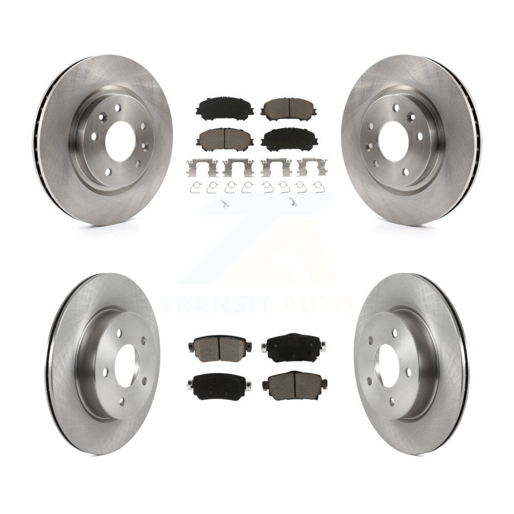 [Avant et Arrière] Disque et plaquette de frein pour Nissan Rogue Sport Qashqai K8C-103176
