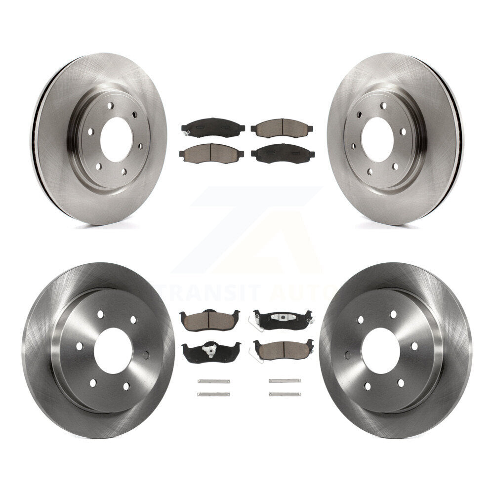 [Avant et Arrière] Disque et plaquette de frein pour 2007 Nissan TITAN From 04 07 K8C-103182