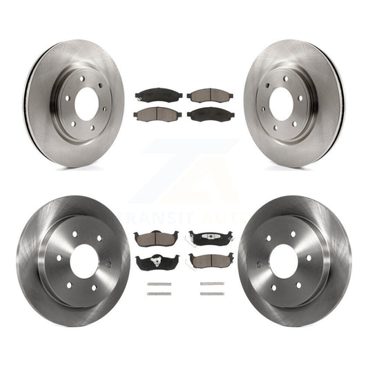 [Avant et Arrière] Disque et plaquette de frein pour 2007 Nissan TITAN From 04 07 K8C-103182