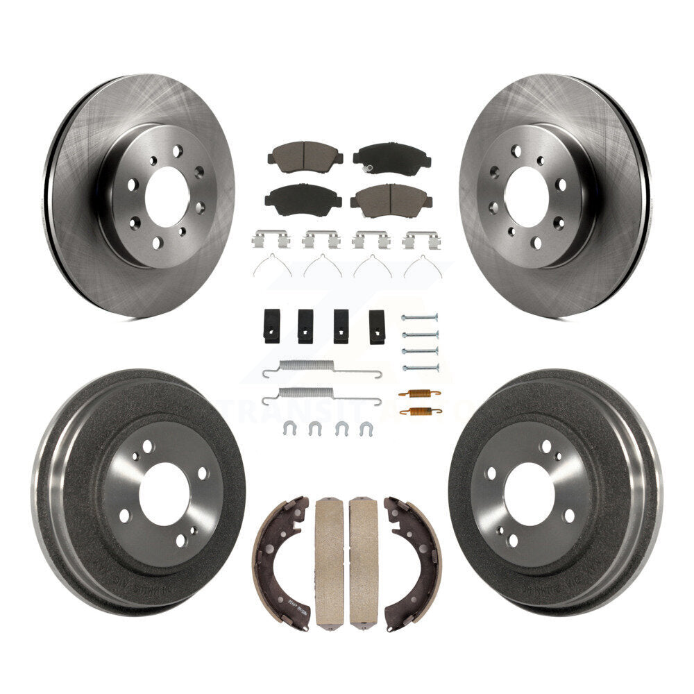 [Avant et Arrière] Disque et plaquette de frein pour Honda Civic With 4 Lug Wheels K8C-103205