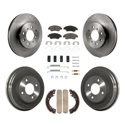 [Avant et Arrière] Disque et plaquette de frein pour Honda Civic With 4 Lug Wheels K8C-103205