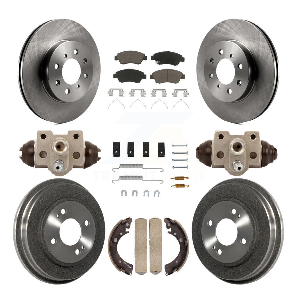 [Avant et Arrière] Disque et plaquette de frein pour Honda Civic With 4 Lug Wheels K8C-103216