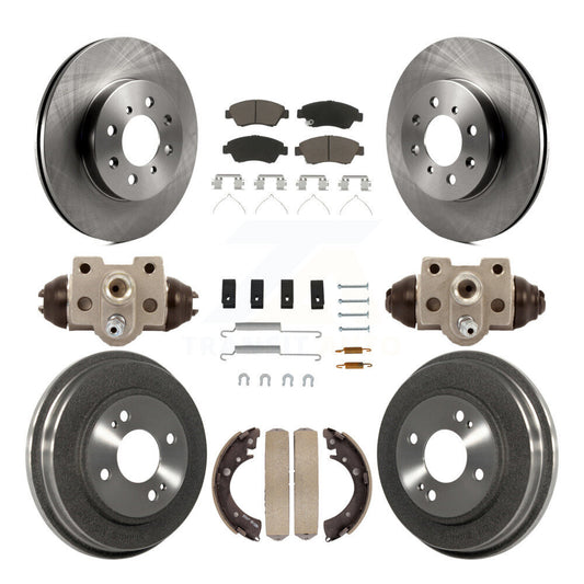[Avant et Arrière] Disque et plaquette de frein pour Honda Civic With 4 Lug Wheels K8C-103216
