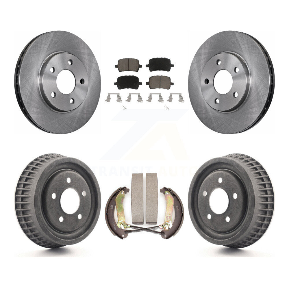 [Avant et Arrière] Disque et plaquette de frein pour 2004 Chevrolet Malibu Disc rear brakes K8C-103262