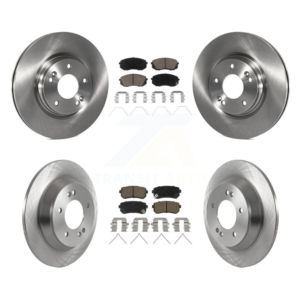 [Avant et Arrière] Disque et plaquette de frein pour 18-21 Hyundai Kona Ultimate Limited with FWD K8C-103281