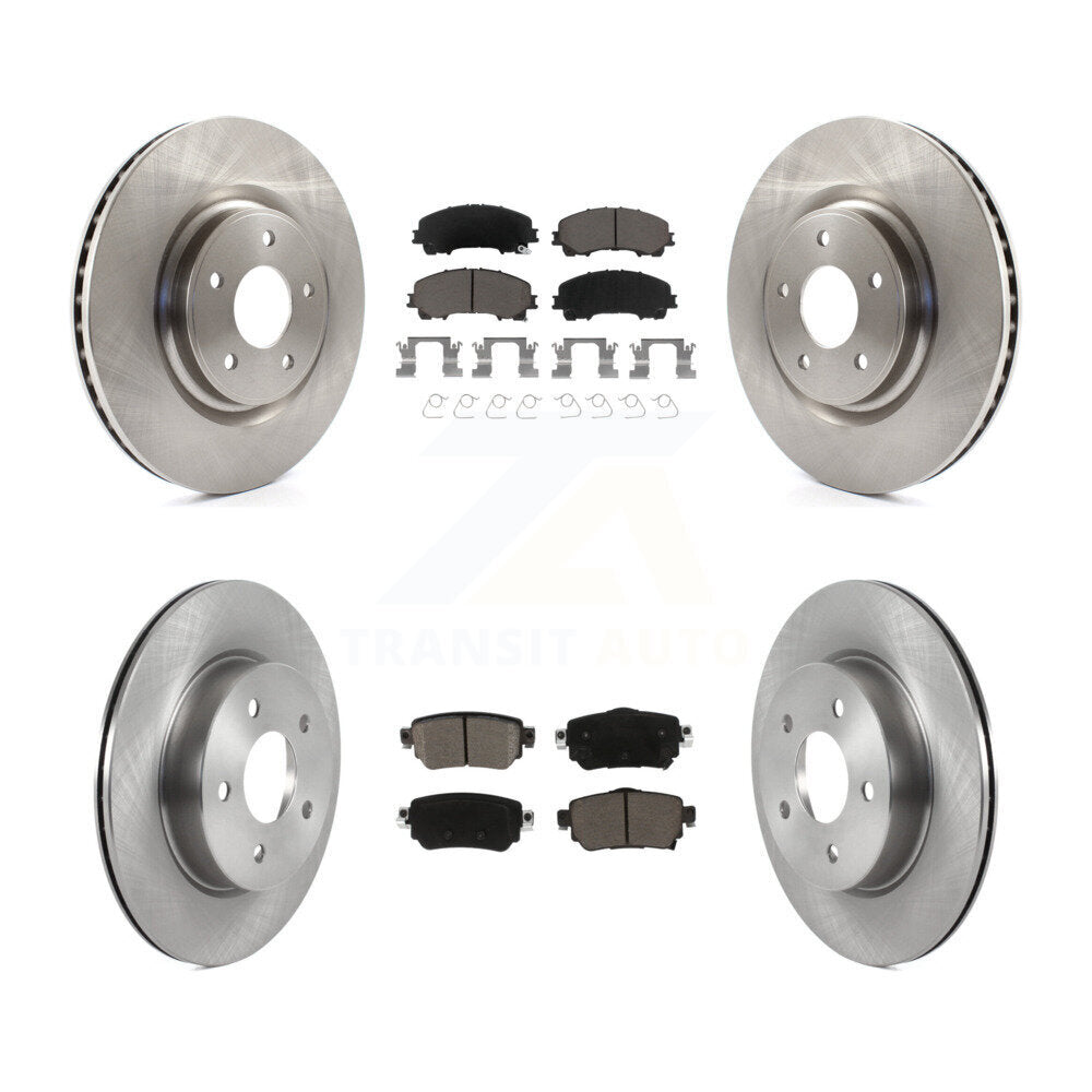 [Avant et Arrière] Disque et plaquette de frein pour Nissan Rogue FULL HYBRID EV-GAS (FHEV) engine K8C-103295