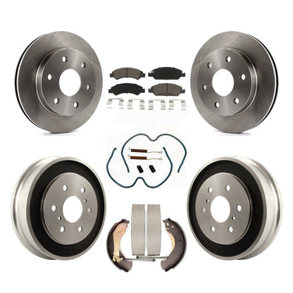 [Avant et Arrière] Disque et plaquette de frein pour 07 GMC Sierra 1500 Disc rear brakes K8C-103319