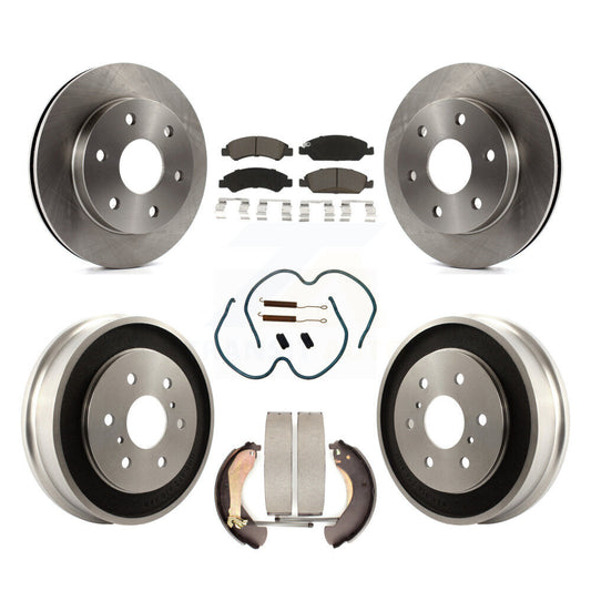 [Avant et Arrière] Disque et plaquette de frein pour 07 GMC Sierra 1500 Disc rear brakes K8C-103319