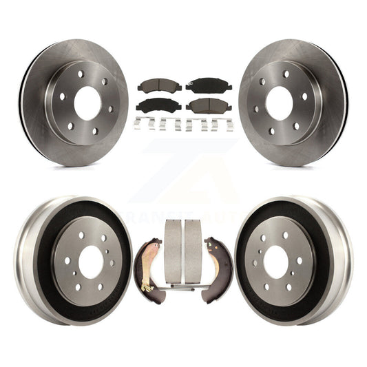 [Avant et Arrière] Disque et plaquette de frein pour 2007 GMC Sierra 1500 Disc rear brakes K8C-103324