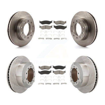[Avant et Arrière] Disque et plaquette de frein pour Ford F-450 Super Duty F-550 International K8C-103337