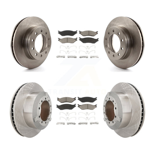 [Avant et Arrière] Disque et plaquette de frein pour Ford F-450 Super Duty F-550 International K8C-103337