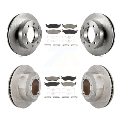 [Avant et Arrière] Disque et plaquette de frein pour 05-09 Ford F-450 Super Duty With 8 Lug Wheels K8C-103342
