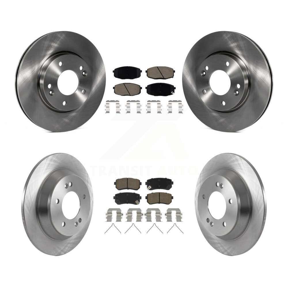 [Avant et Arrière] Disque et plaquette de frein pour 2022 Hyundai Kona With Manual Parking K8C-103368