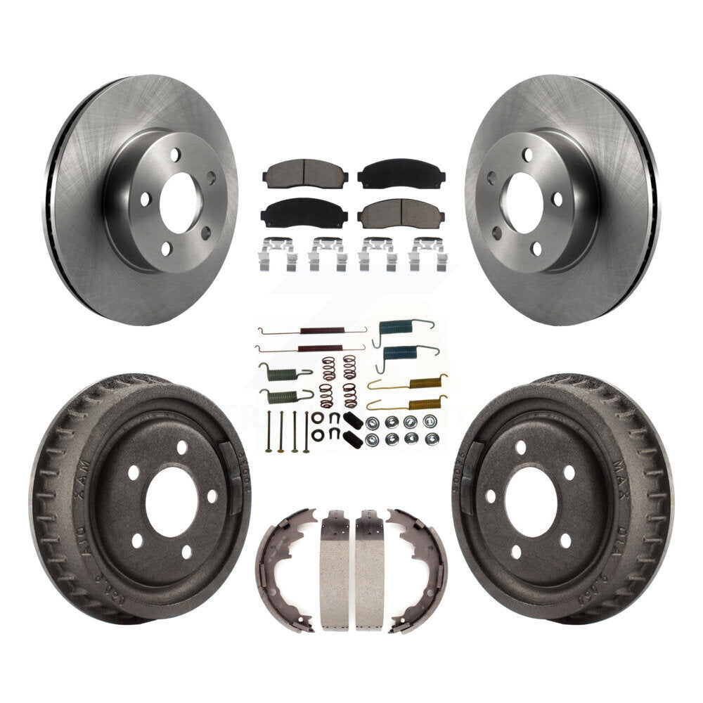 [Avant et Arrière] Disque et plaquette de frein pour Mazda B4000 With 9" Diameter K8C-103388