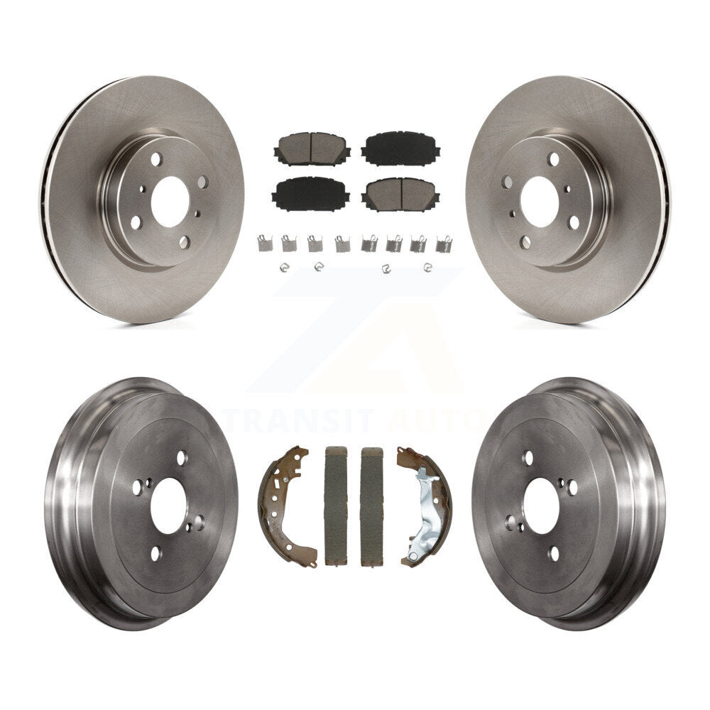 [Avant et Arrière] Disque et plaquette de frein pour 2015-2018 Toyota Yaris Disc rear brakes K8C-103390
