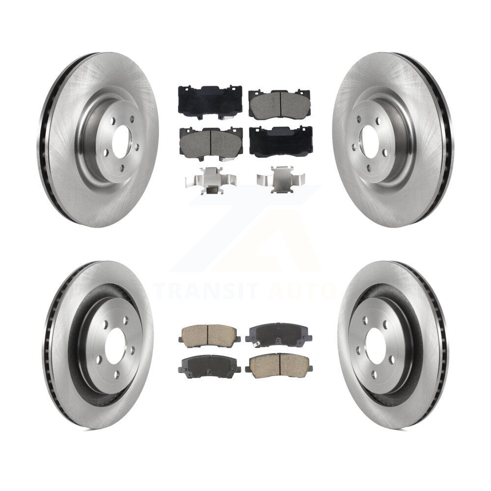 [Avant et Arrière] Disque et plaquette de frein pour 2020 Ford Mustang GT Premium/GT with 5.0L K8C-103405