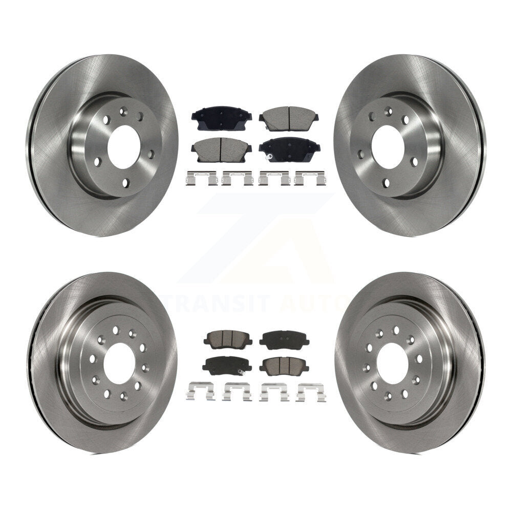 [Avant et Arrière] Disque et plaquette de frein pour Cadillac ATS With 300mm Diameter K8C-103414