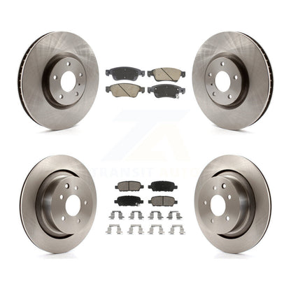 [Avant et Arrière] Disque et plaquette de frein pour INFINITI G35 Q60 With Single Piston Caliper K8C-103418