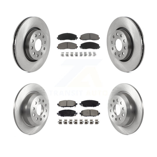 [Avant et Arrière] Disque et plaquette de frein pour 2018-2020 Jeep Wrangler Rubicon K8C-103425