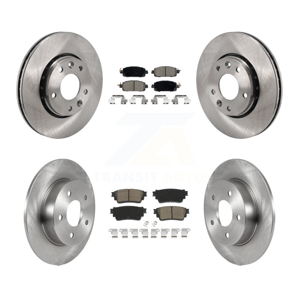 [Avant et Arrière] Disque et plaquette de frein pour 21-23 Nissan Kicks SV SR with Disc rear brakes K8C-103434