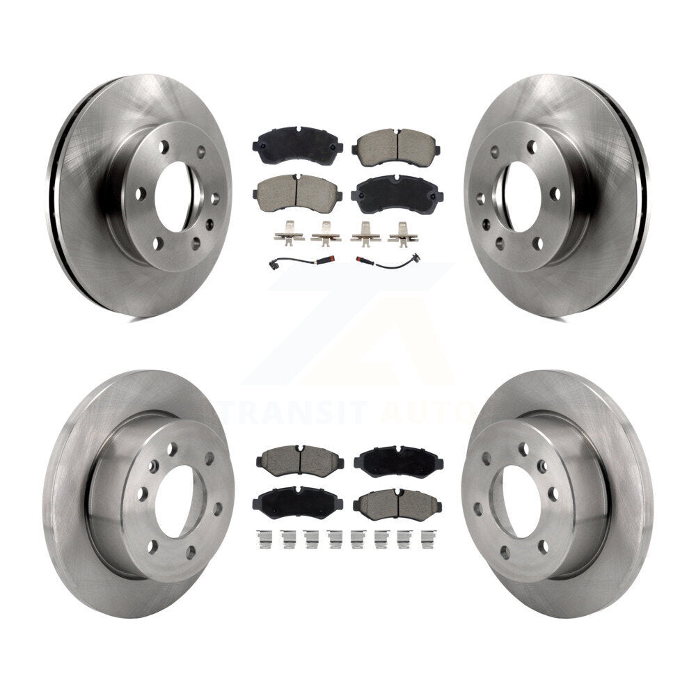 [Avant et Arrière] Disque et plaquette de frein pour Mercedes-Benz Sprinter 2500 3500 Freightliner K8C-103448