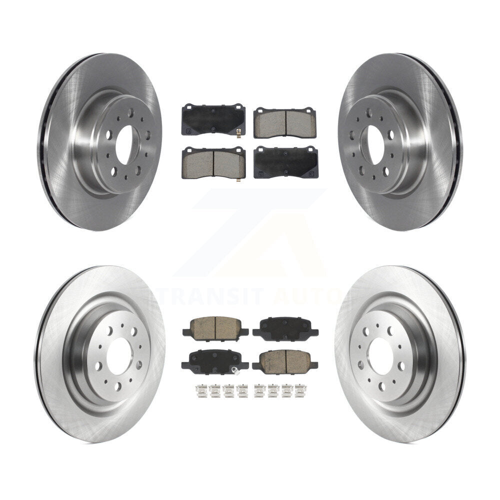 [Avant et Arrière] Disque et plaquette de frein pour 2017-2022 Tesla 3 With Gray Painted Calipers K8C-103455