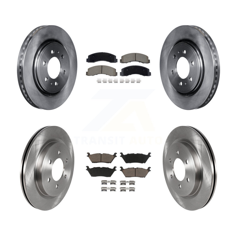[Avant et Arrière] Disque et plaquette de frein pour Ford F-150 Expedition Lincoln Navigator K8C-103462
