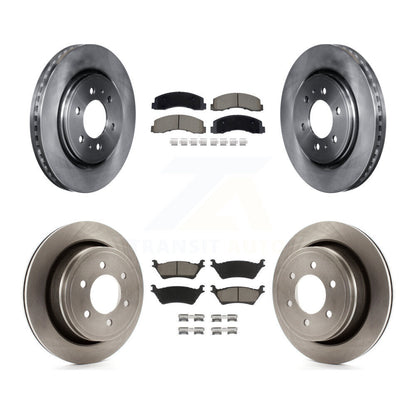 [Avant et Arrière] Disque et plaquette de frein pour 2018-2020 Ford F-150 With Manual Parking K8C-103463
