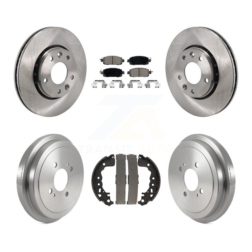 [Avant et Arrière] Disque et plaquette de frein pour Nissan Kicks SV SR with Disc rear brakes K8C-103549