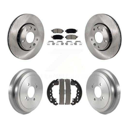 [Avant et Arrière] Disque et plaquette de frein pour Nissan Kicks SV SR with Disc rear brakes K8C-103549