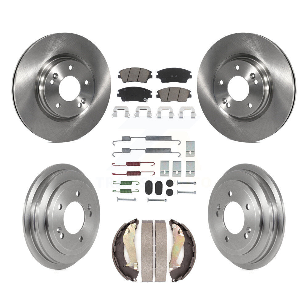 [Avant et Arrière] Disque et plaquette de frein pour 2017-2020 Hyundai Elantra 1.6L K8C-103562