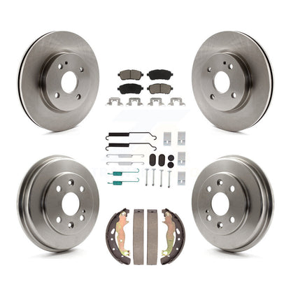 [Avant et Arrière] Disque et plaquette de frein pour 2011-2014 Mazda 2 K8C-103568