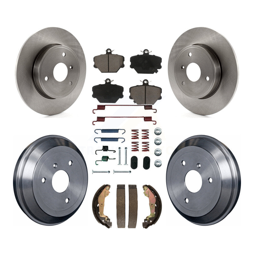 [Avant et Arrière] Disque et plaquette de frein pour Smart Fortwo K8C-103570