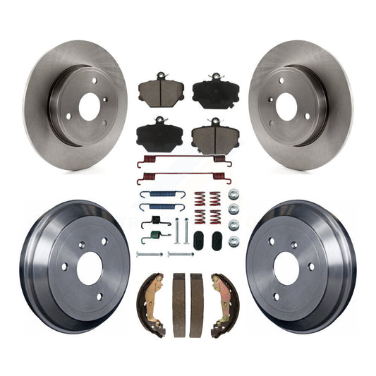 [Avant et Arrière] Disque et plaquette de frein pour Smart Fortwo K8C-103570