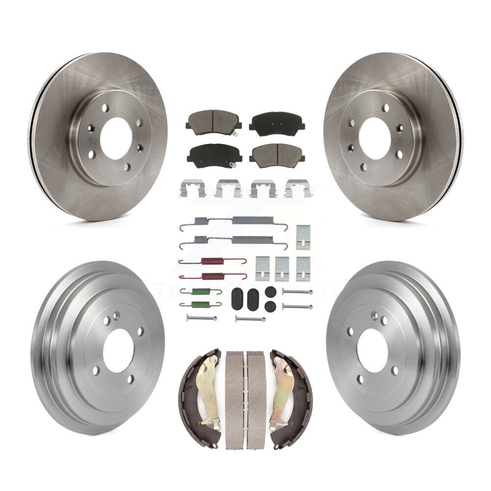 [Avant et Arrière] Disque et plaquette de frein pour 2012-2017 Hyundai Accent K8C-103571
