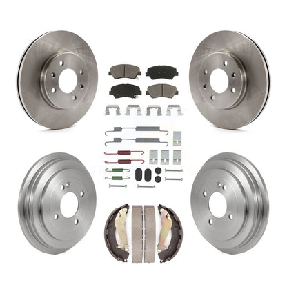 [Avant et Arrière] Disque et plaquette de frein pour 2012-2017 Hyundai Accent K8C-103571