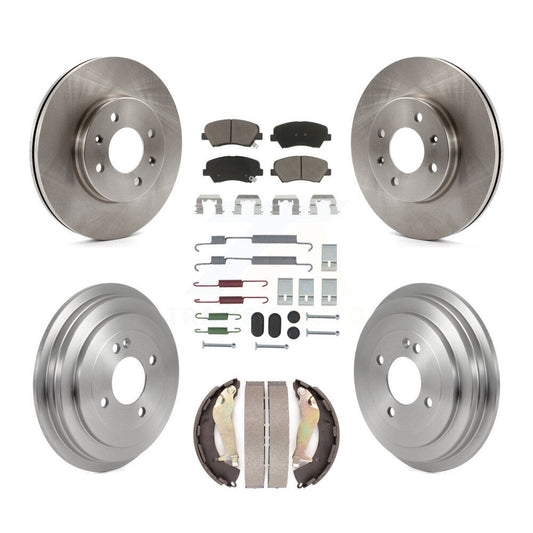 [Avant et Arrière] Disque et plaquette de frein pour 2012-2017 Hyundai Accent K8C-103571