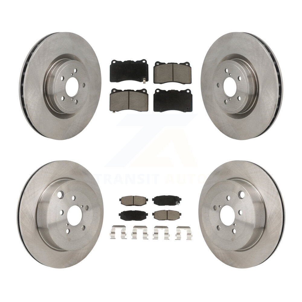 [Avant et Arrière] Disque et plaquette de frein pour 2017 Subaru BRZ Base With Brembo Brakes K8C-103594