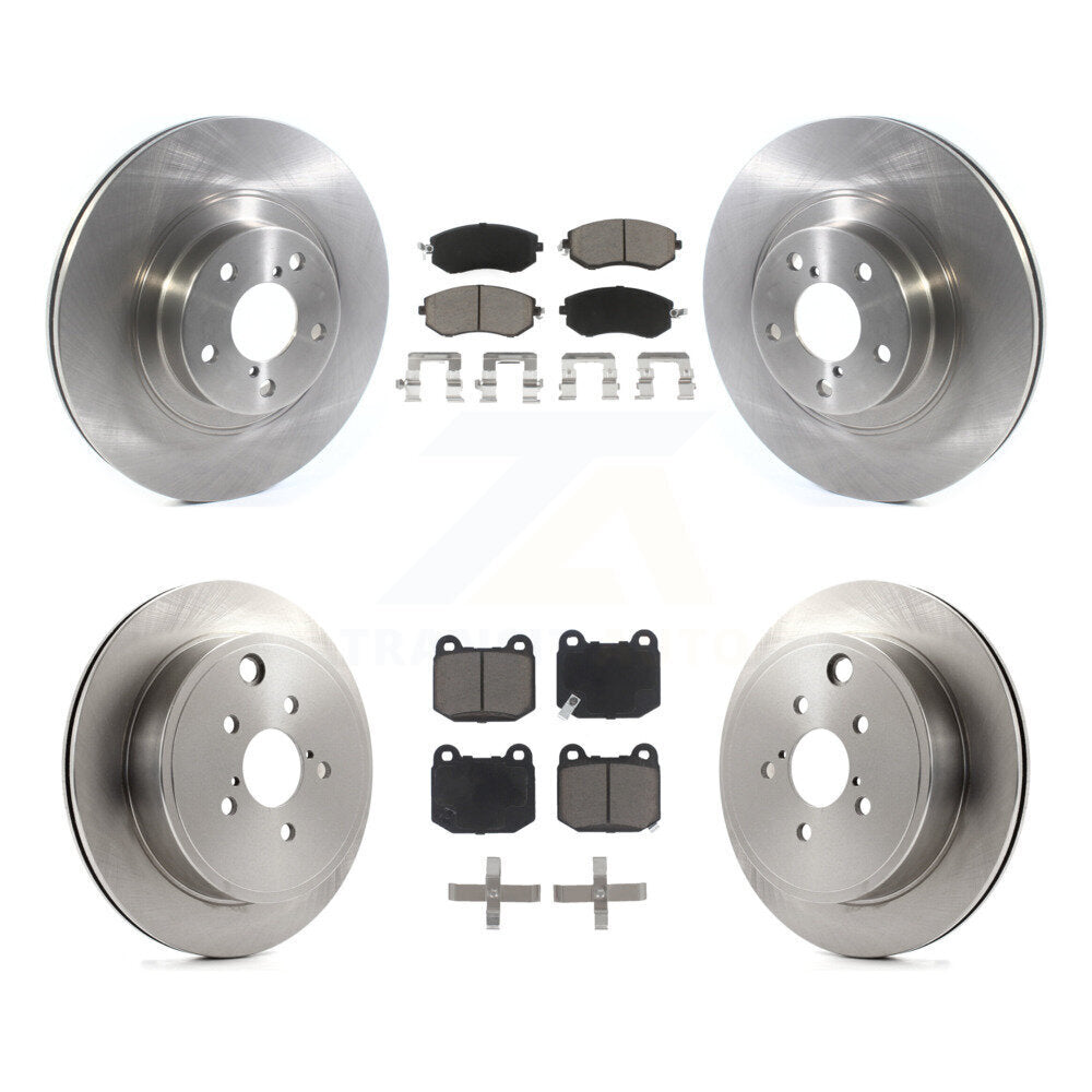 [Avant et Arrière] Disque et plaquette de frein pour 2017 Subaru BRZ Without Brembo Brakes K8C-103595