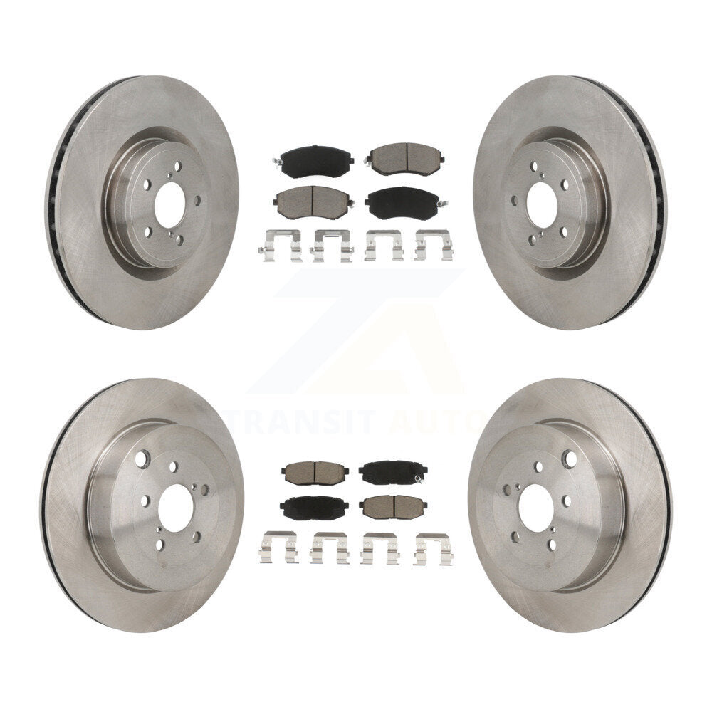 [Avant et Arrière] Disque et plaquette de frein pour 2019 Toyota 86 Base GT With Brembo Brakes K8C-103596