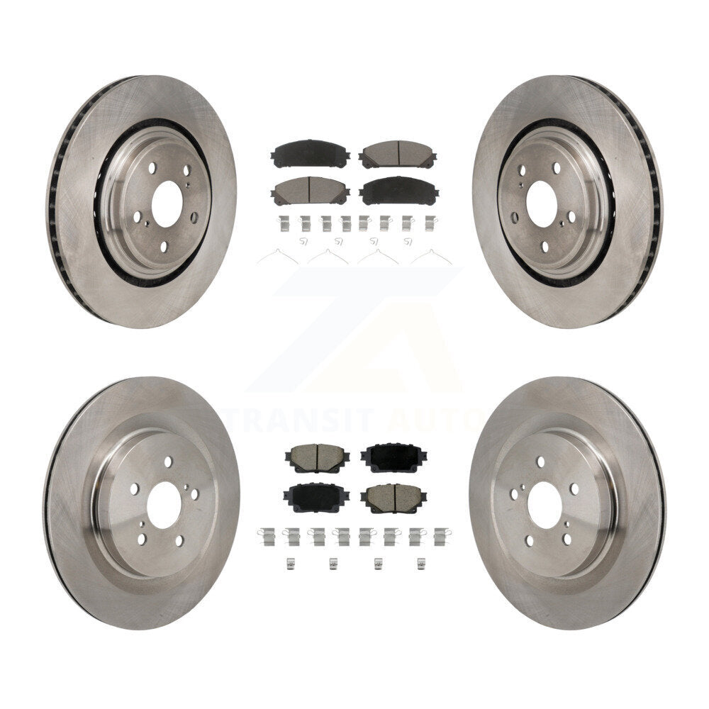 [Avant et Arrière] Disque et plaquette de frein pour 2020-2022 Toyota Highlander K8C-103632