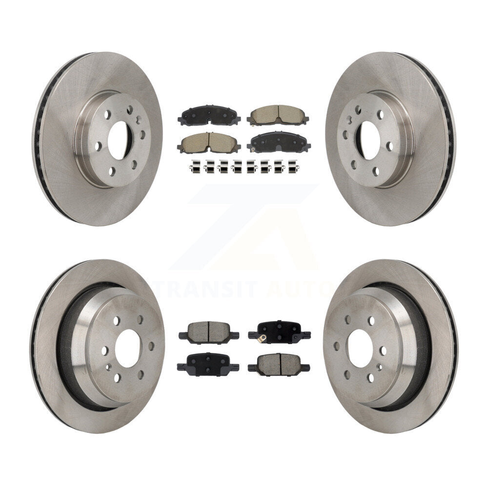 [Avant et Arrière] Disque et plaquette de frein pour 2021-2022 Chevrolet Colorado GMC Canyon K8C-103642