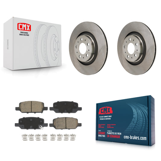 [Arrière] Disque et plaquette de frein pour 2020-2022 Tesla Y With Gray Painted Calipers K8C-103749