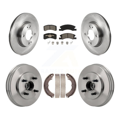 [Avant et Arrière] Disque et plaquette de frein pour Mitsubishi Mirage G4 With 1 Mounting Hole K8C-103765