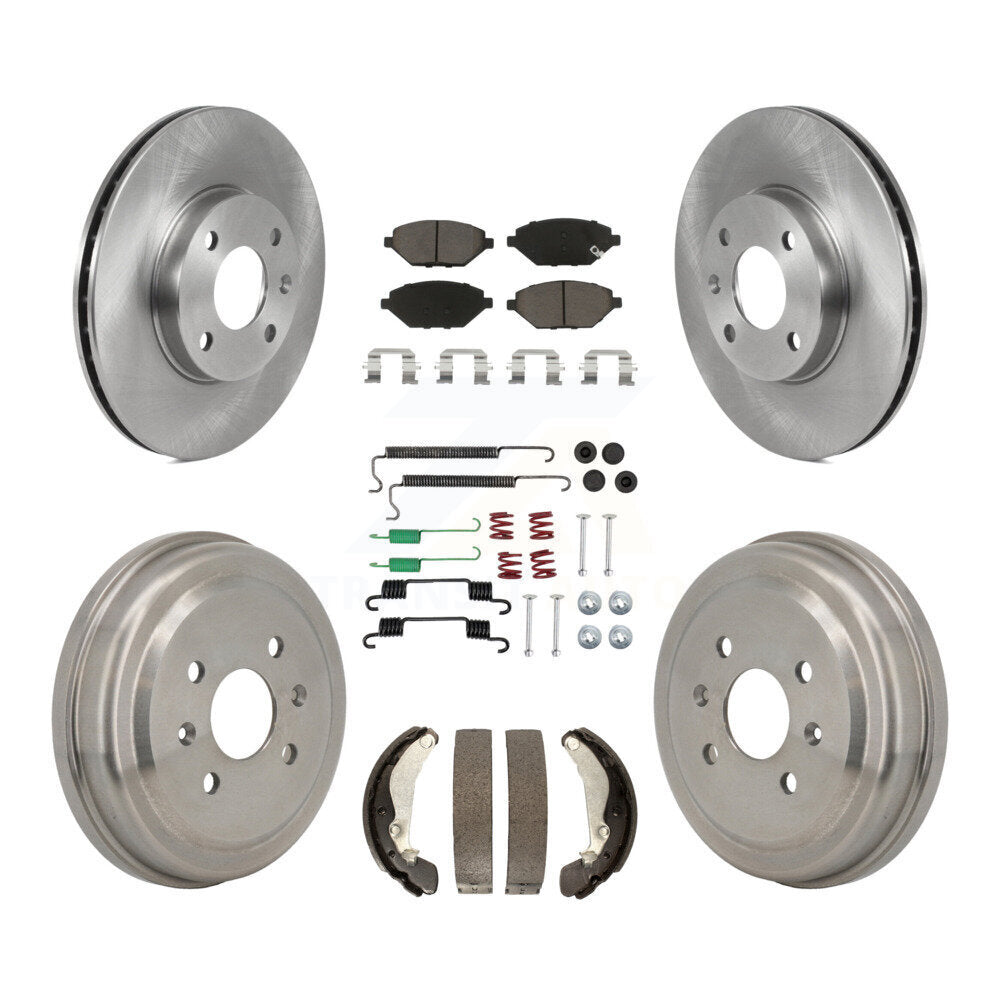 [Avant et Arrière] Disque et plaquette de frein pour 2016-2021 Chevrolet Spark K8C-103767