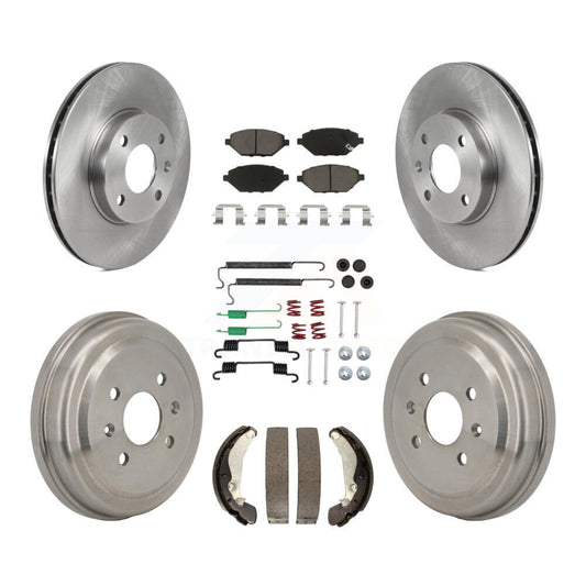 [Avant et Arrière] Disque et plaquette de frein pour 2016-2021 Chevrolet Spark K8C-103767
