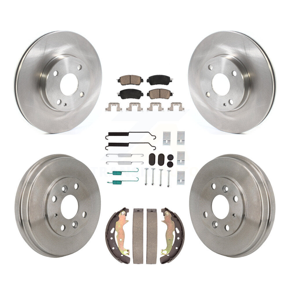 [Avant et Arrière] Disque et plaquette de frein pour Toyota Yaris iA Scion K8C-103768