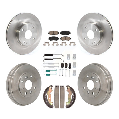 [Avant et Arrière] Disque et plaquette de frein pour Toyota Yaris iA Scion K8C-103768